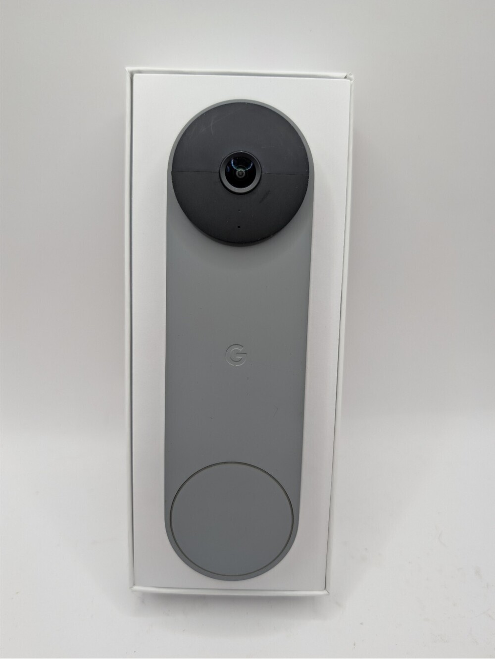 Google Nest GA02076-US Video Doorbell - Ash Tested Working